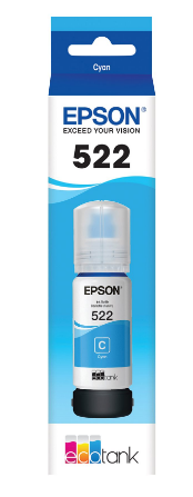 ventas de tinta EPSON 522 CYAN